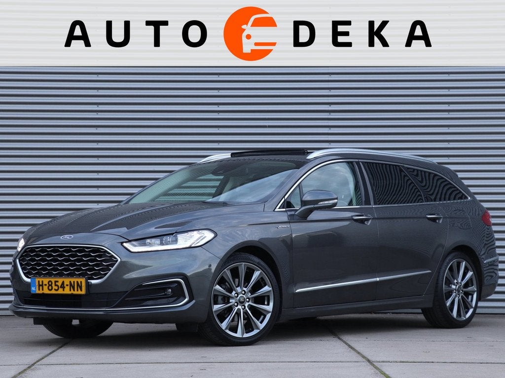 Ford Mondeo Wagon 2.0 IVCT HEV Vignale Automaat *Panodak*Led, Auto's, Ford, Gebruikt, 1616 kg, Hybride Elektrisch/Benzine, 22 km/l