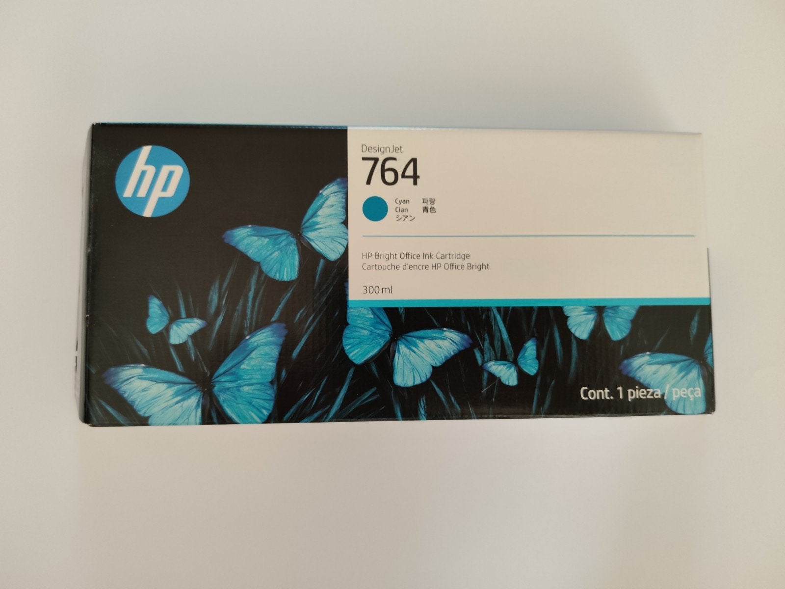 HP DesignJet 764 Cyaan Inktcartridge 300ml, Computers en Software, Printers, Printer, Inkjetprinter, Ophalen of Verzenden, HP