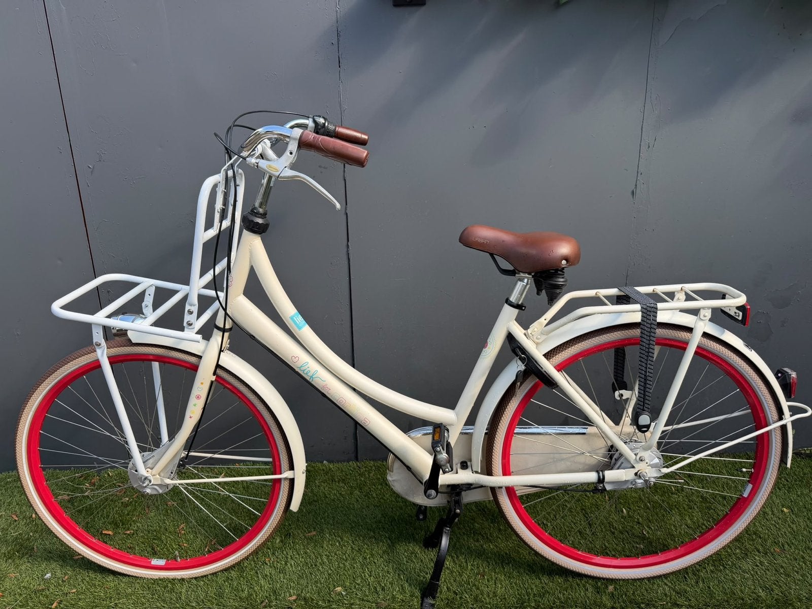 Cortina U4 Lief - 3V nexus - 3m garantie- Uniek -Voordrager, 53 tot 56 cm, Versnellingen, Zo goed als nieuw, Trommelrem