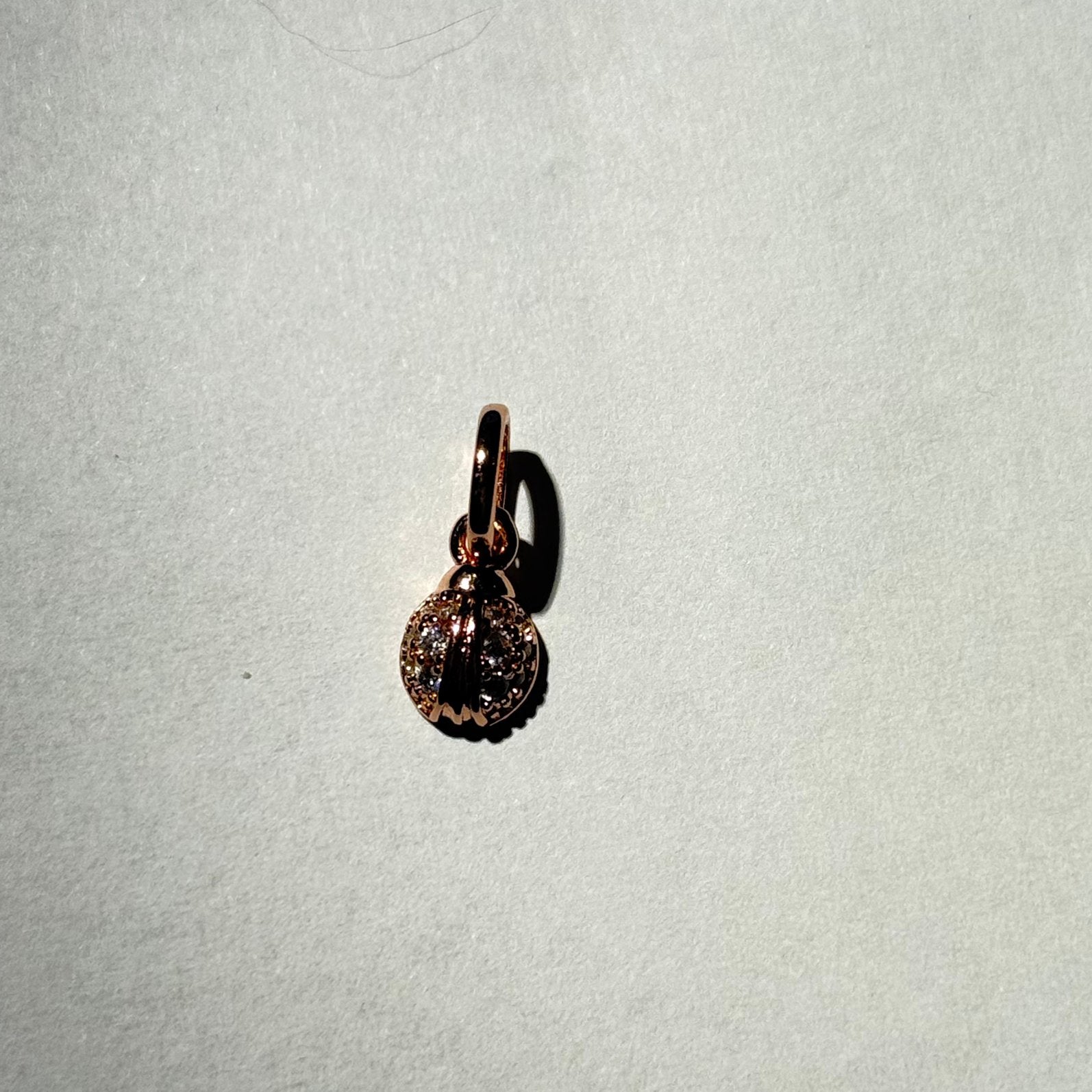 Pandora me lieveheersbeestje rose gold, Ophalen, Pandora, Nieuw, 1 bedel