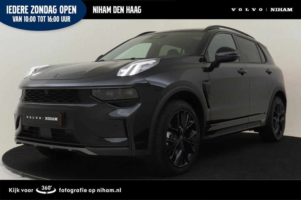 Lynk & Co 01 1.5 PHEV MORE -PANO.DAK|HARMANINFINITY|ELEK.STO, Auto's, Lynk & Co, 12 maanden, Euro 6, 4 cilinders, Zwart