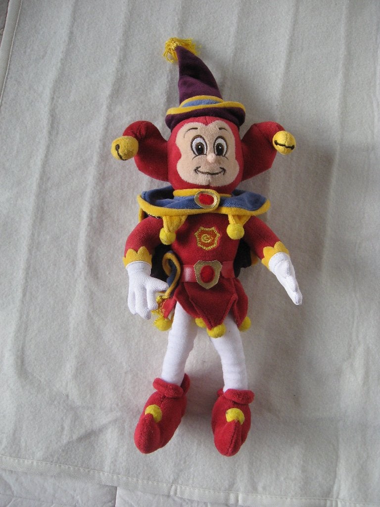 Efteling knuffel pop Pardoes (met cape), Verzamelen, Efteling, Ophalen of Verzenden, Zo goed als nieuw, Beeldje of Poppetje