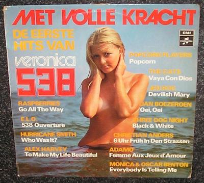 De eerste Hits Van Veronica 538 1972 LP1958, Ophalen of Verzenden, Gebruikt, 12 inch