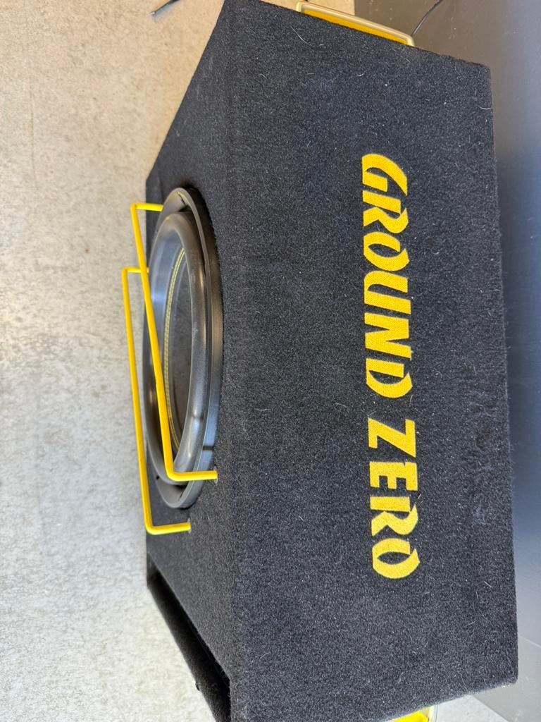 Ground Zere subwoofer 12 inch, Ophalen, Zo goed als nieuw