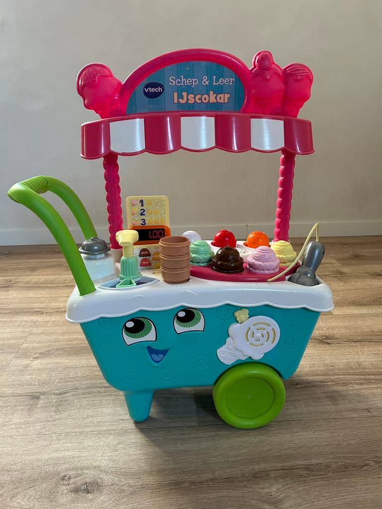 Vtech Schep & Leer IJscokar - Compleet en Interactief, Ophalen, Zo goed als nieuw, Jongen of Meisje