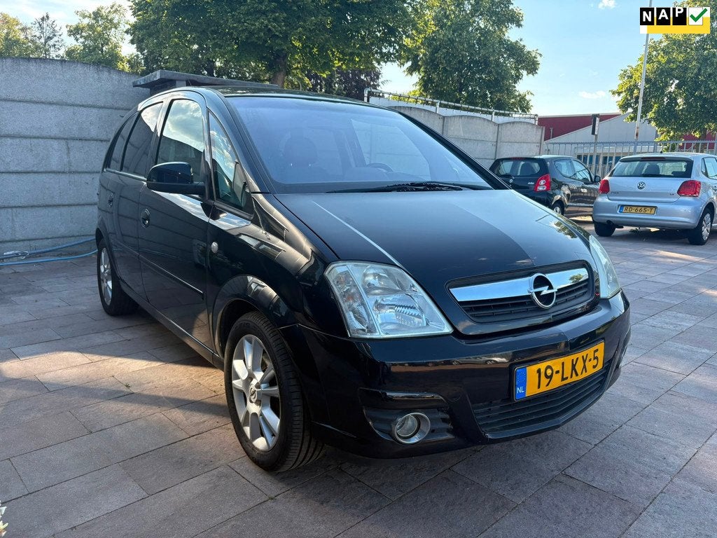 Opel Meriva 1.6-16V Cosmo|Nieuwe APK, Auto's, Opel, Voorwielaandrijving, 15 km/l, 4 cilinders, Leder en Stof