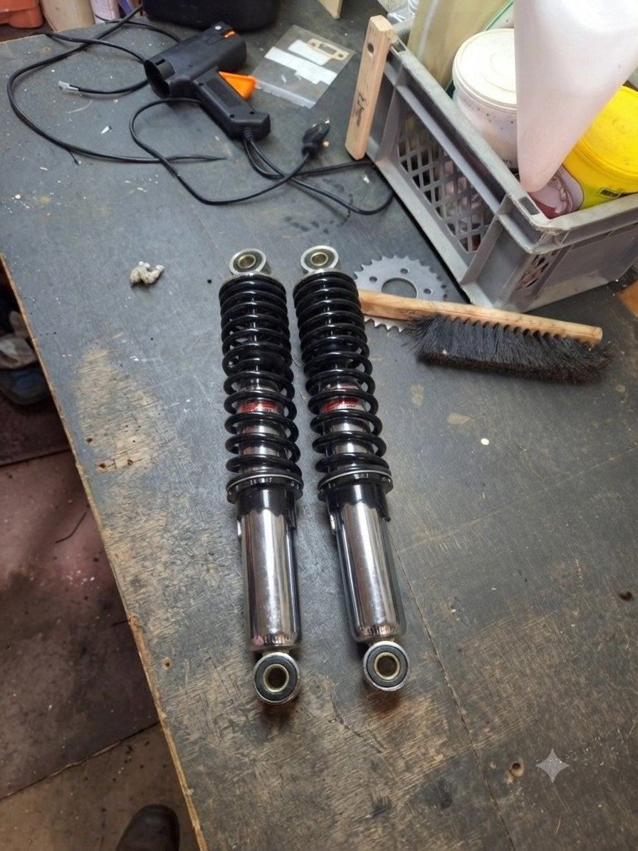 tomos. YSS schokbrekers, 300mm, Fietsen en Brommers, Ophalen of Verzenden, Zo goed als nieuw, Overige typen