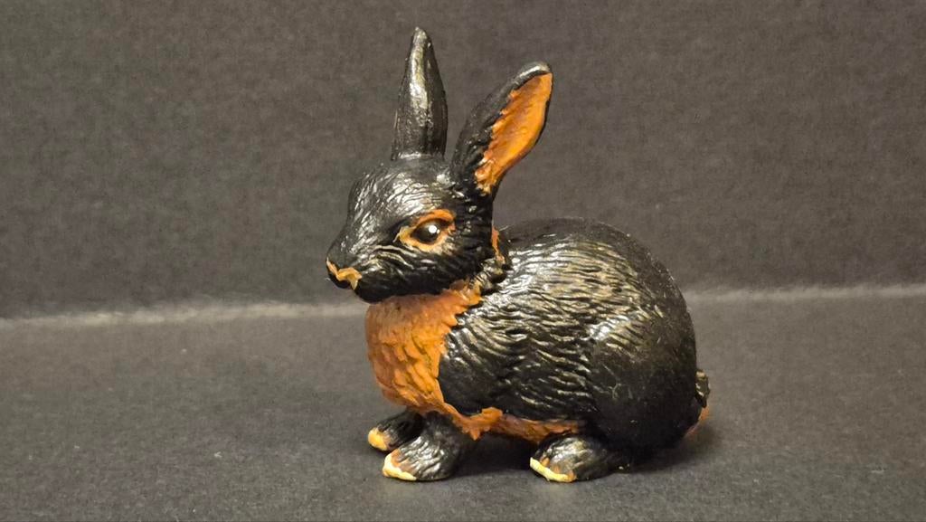 Schleich Black&Tan konijn, Verzamelen, Dierenverzamelingen, Ophalen of Verzenden, Zo goed als nieuw, Boerderijdier, Beeldje of Figuurtje