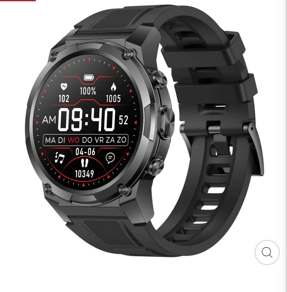 Horloge, Ophalen of Verzenden, Nieuw, Zwart, IOS