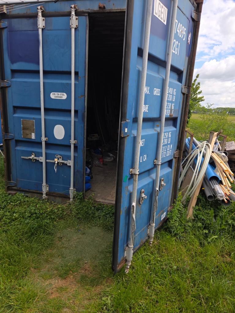 20 ft container, Ophalen of Verzenden