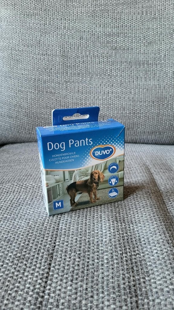 Hondenbroekje Duvo maat M, Overige merken, Ophalen of Verzenden, Zo goed als nieuw, Overige typen