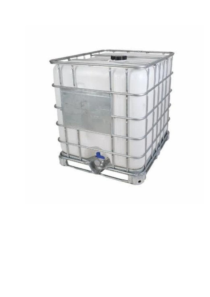IBC, watervat, regenton, voorraad vat, 1000ltr, Ophalen, Kunststof, Met kraantje, 150 liter of meer