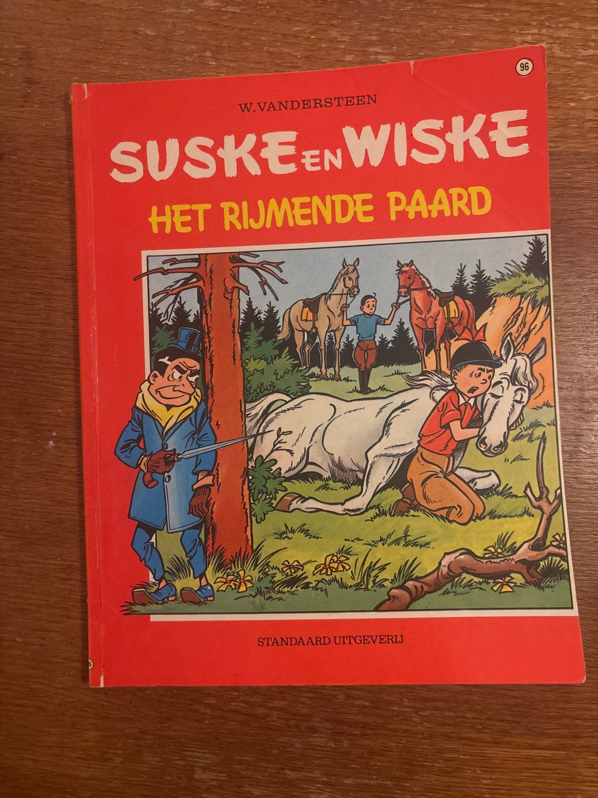 Suske en Wiske - Het Rijmende Paard (nr. 96), Eén stripboek, Ophalen of Verzenden, Gelezen