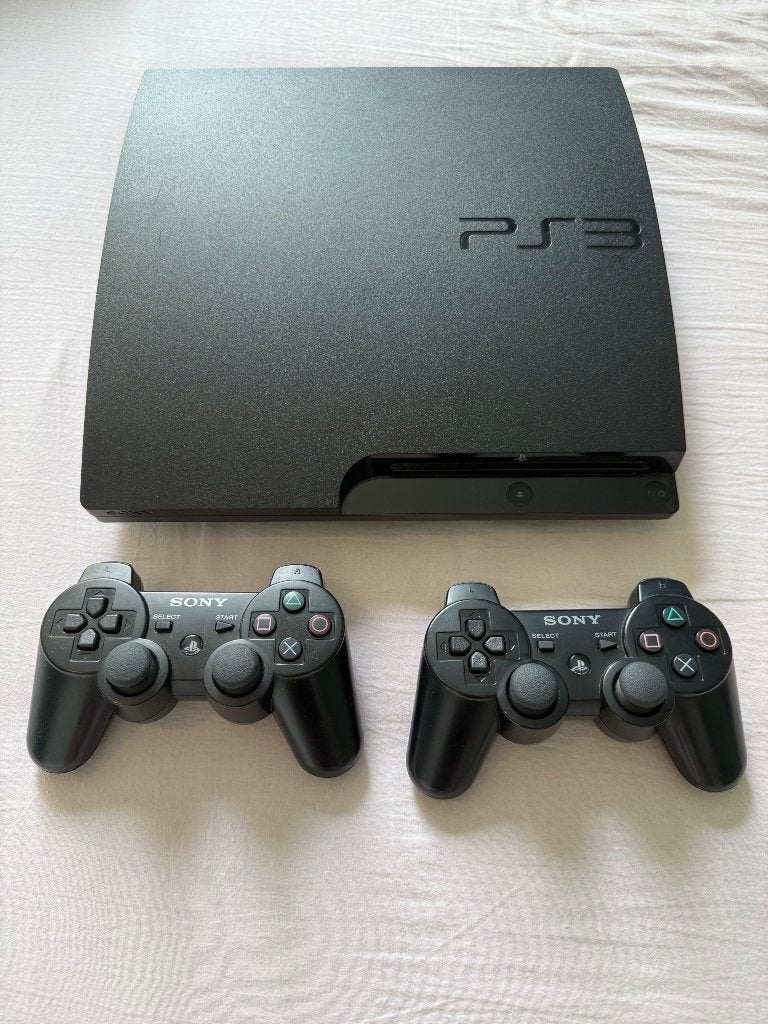Ps3, Spelcomputers en Games, Spelcomputers | Sony PlayStation 3, Gebruikt, Met 2 controllers, Ophalen of Verzenden, 120 GB