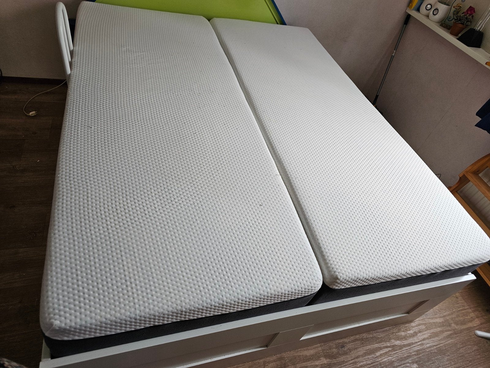 Emma matras 2x 80 bij 200cm, Ophalen, Eenpersoons, Zo goed als nieuw, 80 cm