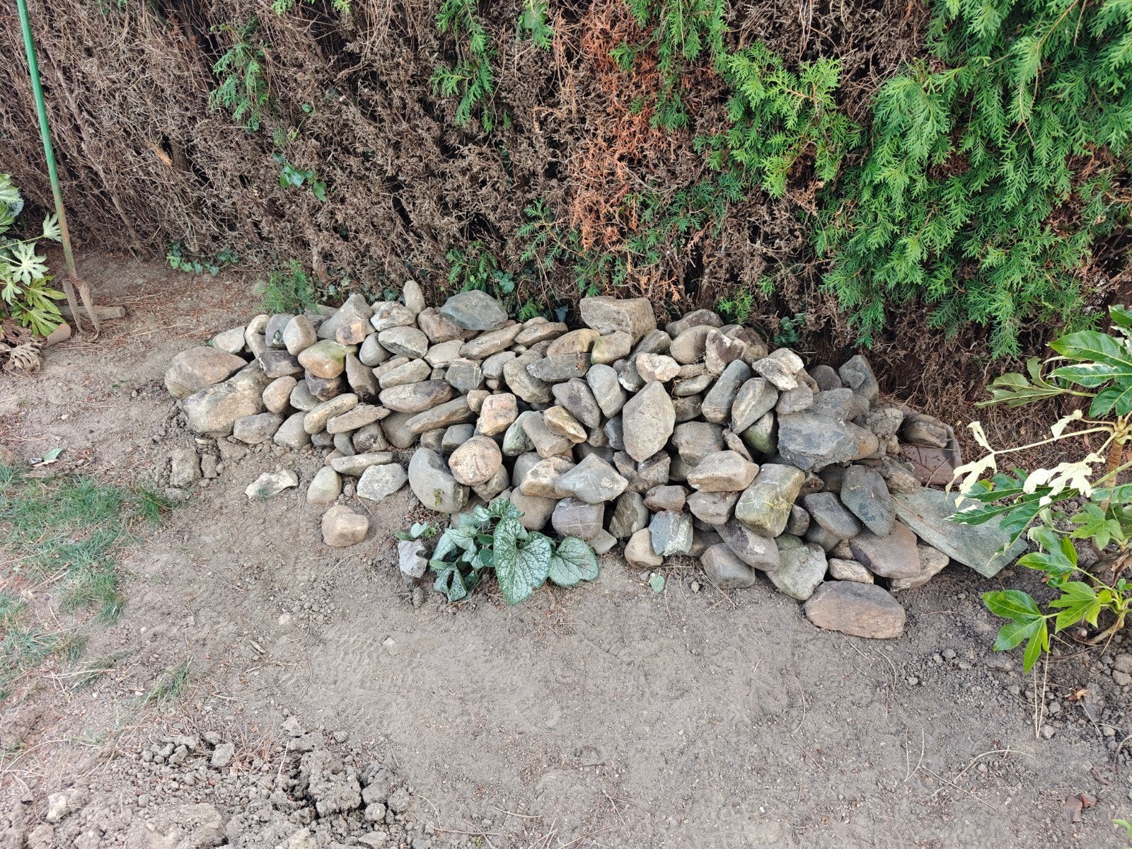 Natuurlijke rivierkeien voor tuin of decoratie, Tuin en Terras, Ophalen, Overige materialen, Gebruikt, Kei