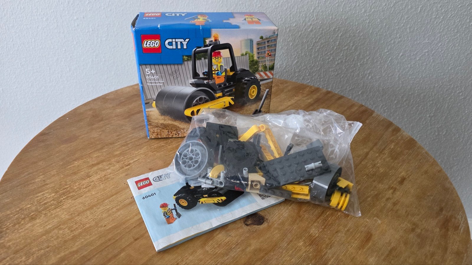 Lego City 60401 Wegenwals - Complete set, Inclusief instructies, City, Lego, Ophalen of Verzenden
