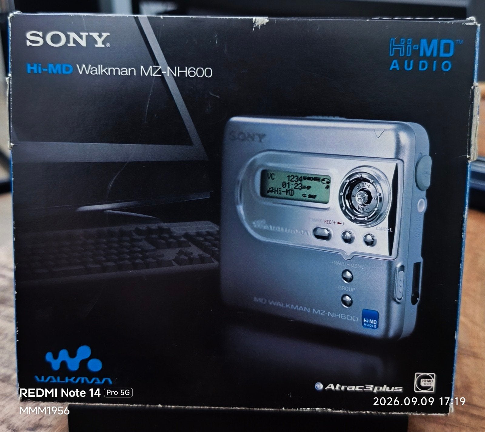 Sony MD Walkman MZ-NH600 Hi-MD Audio Minidisc-recorder, Ophalen of Verzenden, Minidisc-recorder