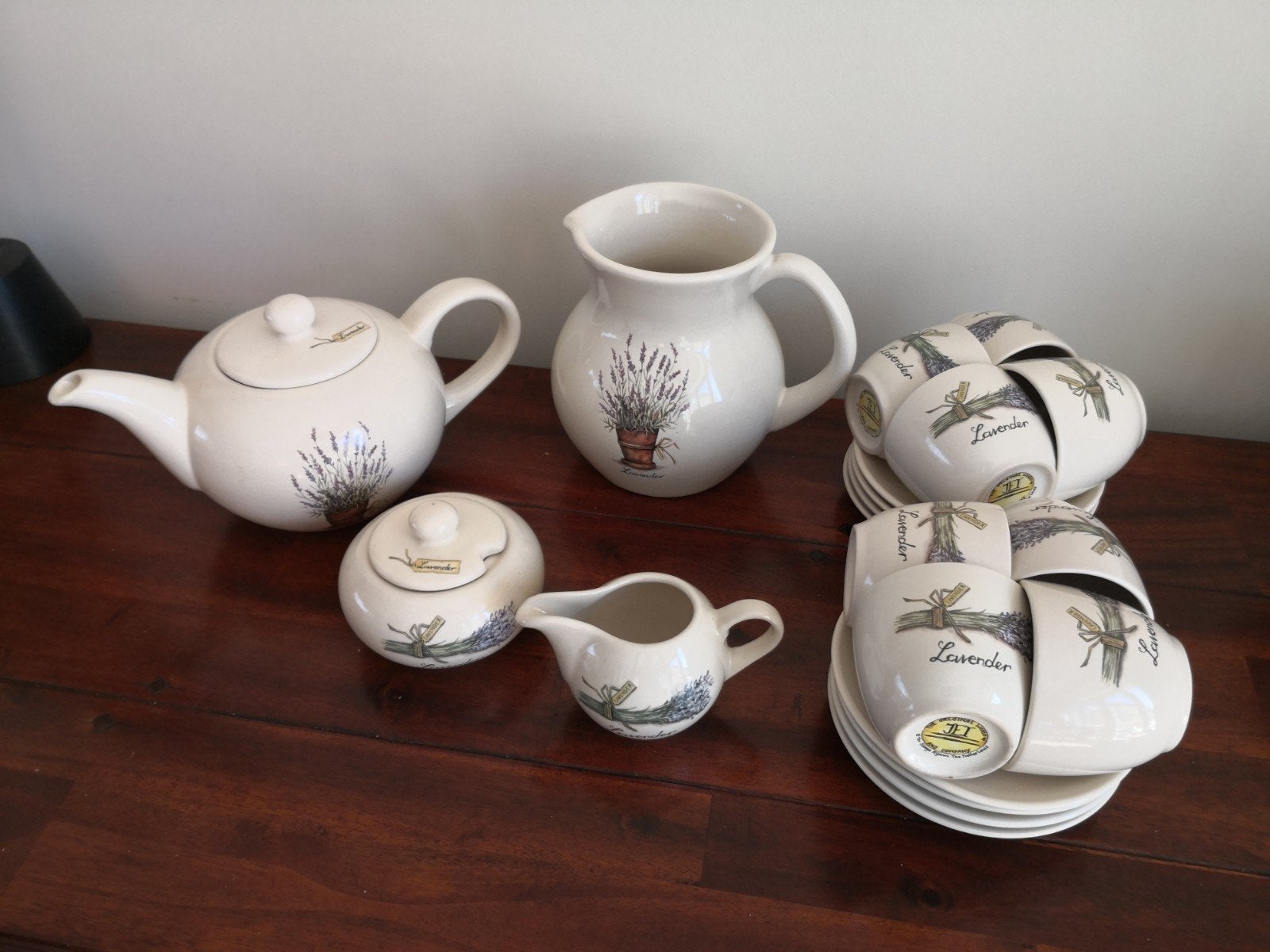 JET Lavendel servies, Ophalen of Verzenden