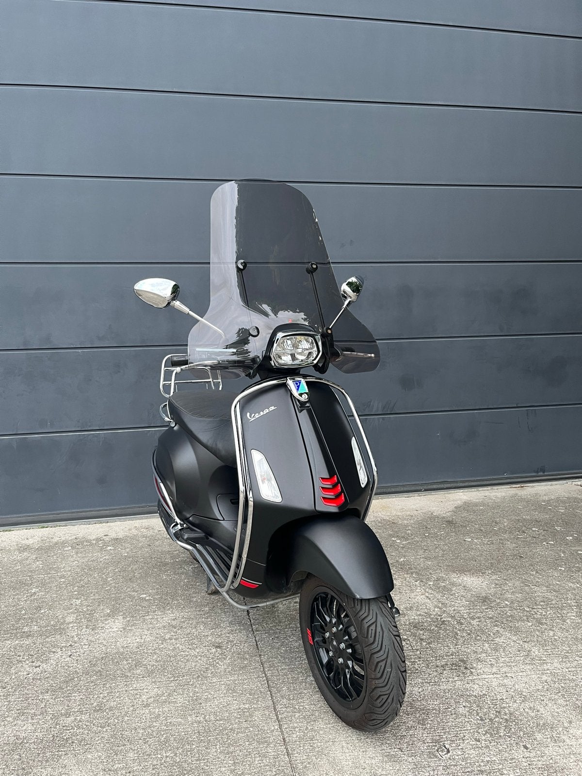 Vespa Sprint 2021 Euro 5 Mat Zwart, Fietsen en Brommers, Scooters | Vespa, Vespa S, Ophalen of Verzenden, Zo goed als nieuw, Benzine