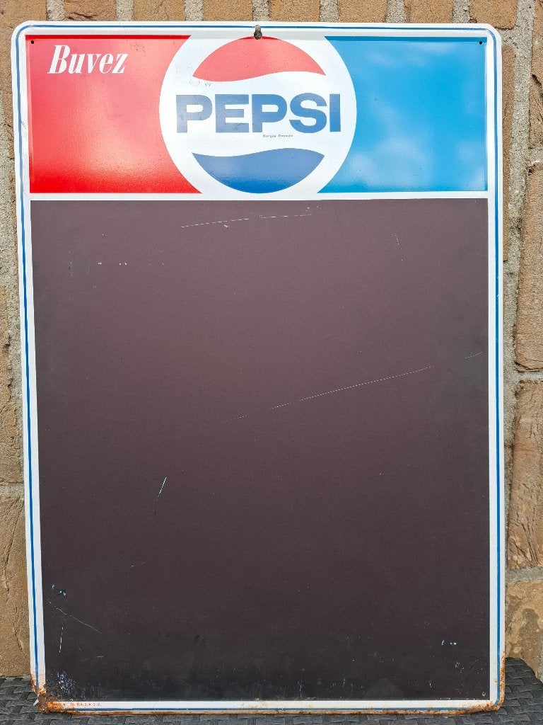Reclamebord Pepsi Cola - krijtbord Pepsi, Ophalen of Verzenden, Nieuw, Reclamebord