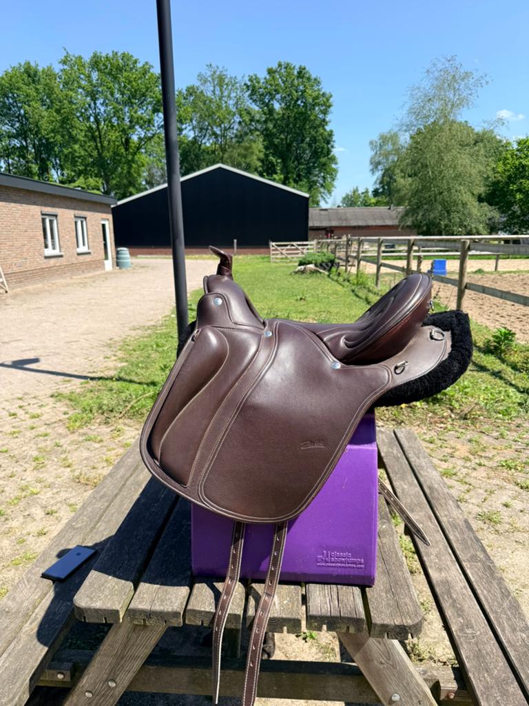 Zaldi montana endurance zadel (met westernknop), Ophalen, Zo goed als nieuw, Western