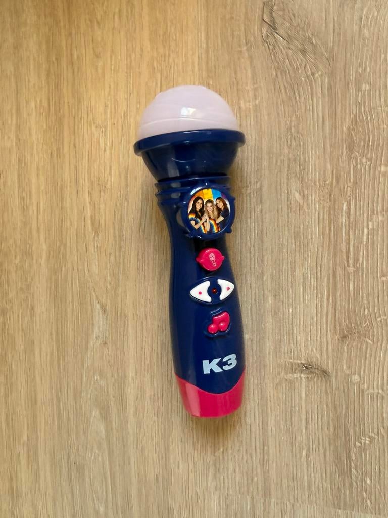 K3 microfoon NIEUWSTAAT, Ophalen of Verzenden, Zo goed als nieuw, Studiomicrofoon