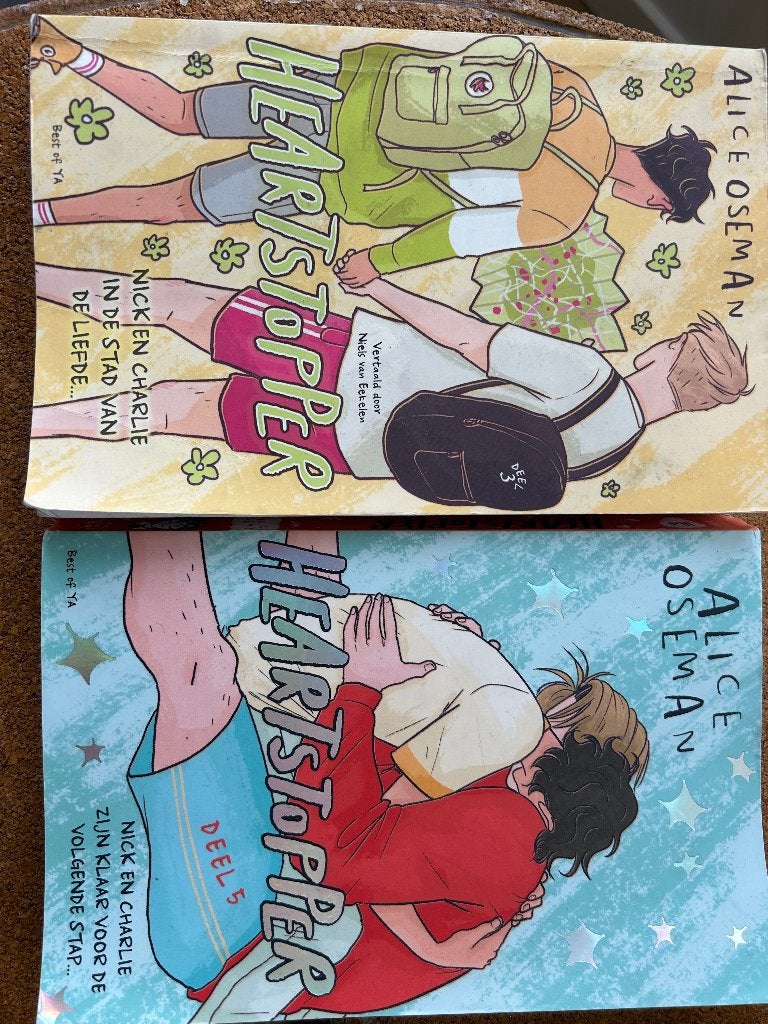 Heartstopper Deel 3 & 5 - Alice Oseman, Boeken, Ophalen of Verzenden, Gelezen, Alice Oseman