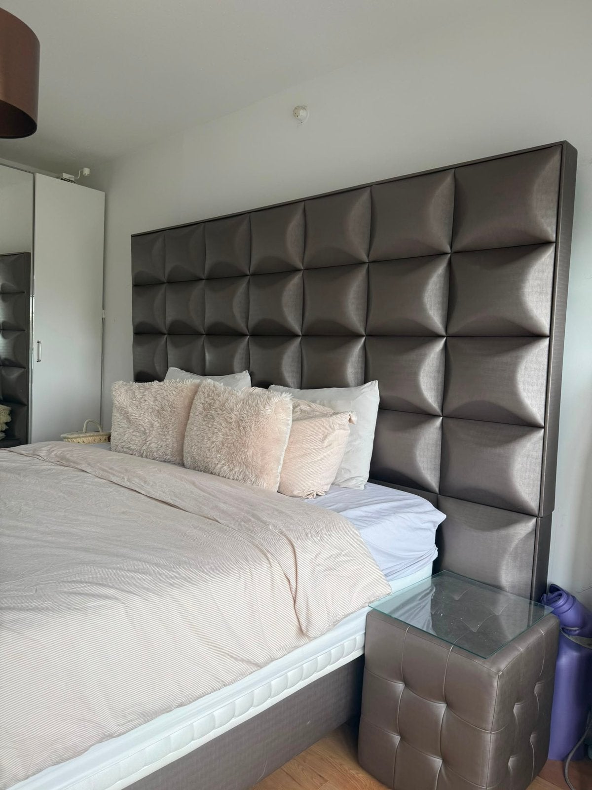 Mooie complete boxspring bed., Ophalen, Gebruikt, Tweepersoons