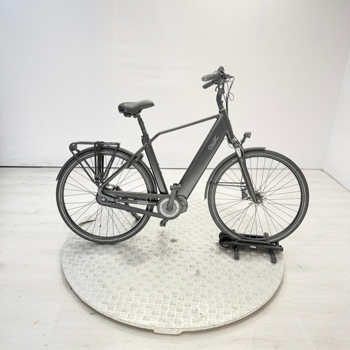 Qwic I MN7+ | 10.193 km | 540 Wh Heren zwart L, Fietsen en Brommers, Elektrische fietsen, Ophalen, Qwic, Gebruikt, -
