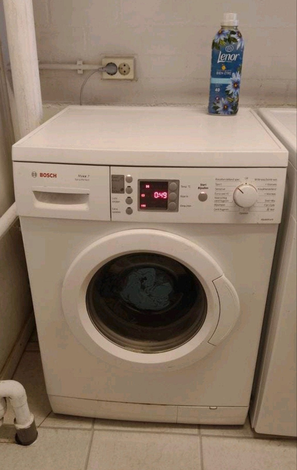 Bosch Maxx 7 VarioPerfect, Witgoed en Apparatuur, Wasmachines, Gebruikt, 6 tot 8 kg, 85 tot 90 cm, 1200 tot 1600 toeren, Ophalen of Verzenden