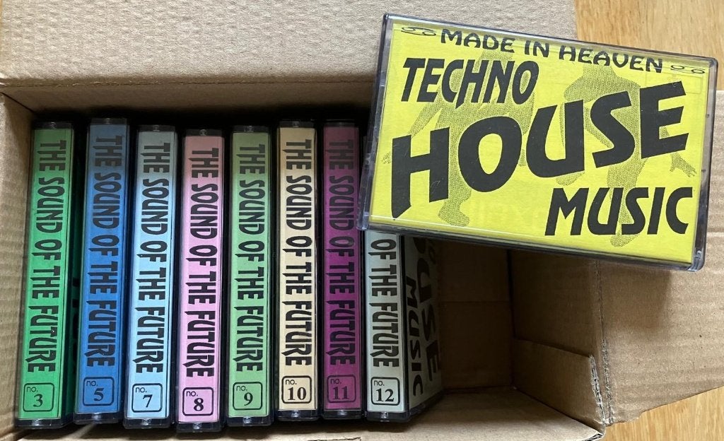 9 Vintage cassettebandjes Techno-House-Hardcore-Gabber, Cd's en Dvd's, Gebruikt, 2 t/m 25 bandjes, Overige genres, Ophalen of Verzenden