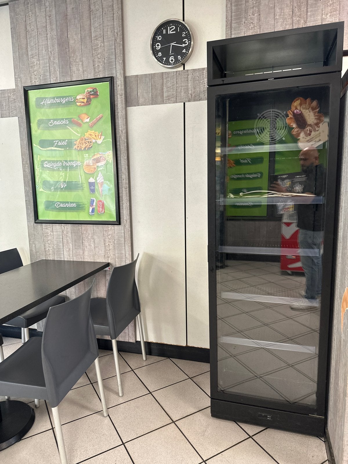 Glazen koelkast voor horeca - Gebruikt, Ophalen, Gebruikt, Koelen en Vriezen