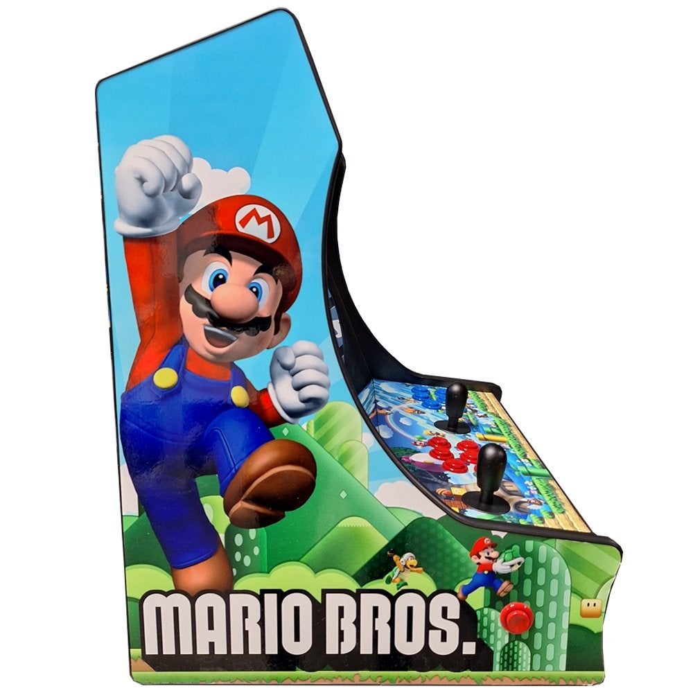 Arcadekast super mario small - Spelkast - Spel automaat, Kouwehoek 1b, Meerkleurig, Overige stijlen, Nieuw