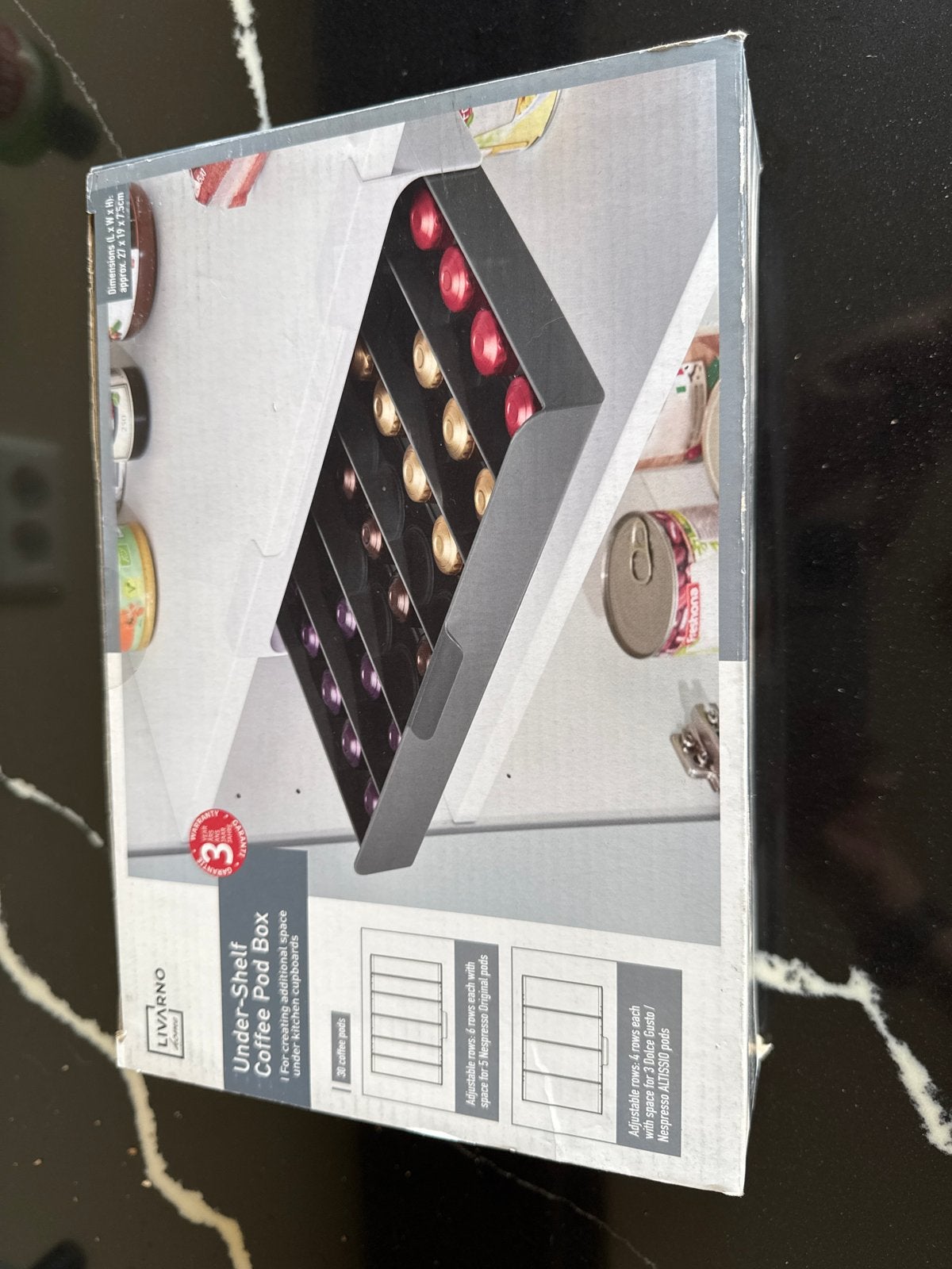 Nieuwe Nespresso/Dolce Gusto/Altissio cupjes houder, Overige typen, Kunststof, Nieuw, Ophalen of Verzenden