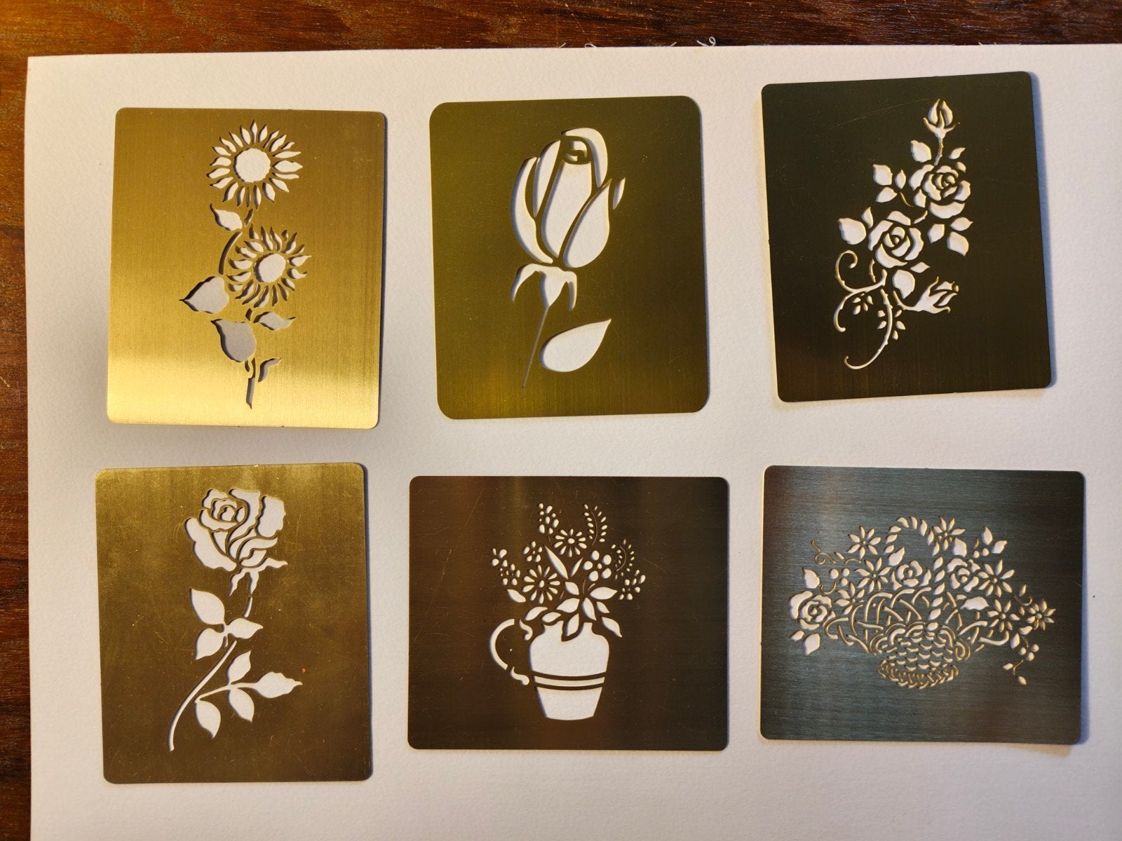 Embossing stencils meerdere thema's, Hobby en Vrije tijd, Scrapbooking, Ophalen of Verzenden, Gebruikt, Frame of Mal