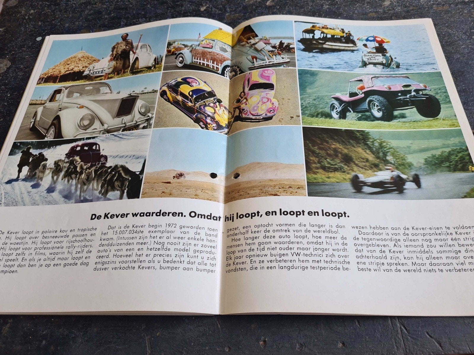 Volkswagen Kever 1200, 1300, 1303, 1303S, 1303 S cabri 8/72, Ophalen of Verzenden, Volkswagen