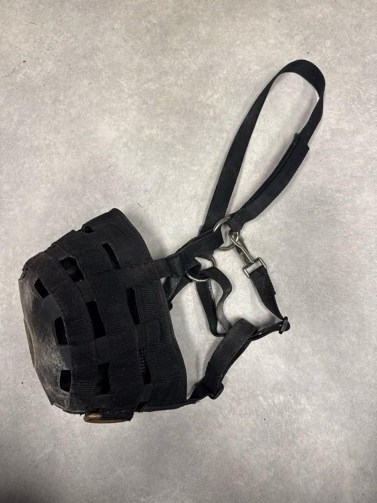 Graasmasker zwart, Ophalen of Verzenden, Gebruikt, Overige soorten
