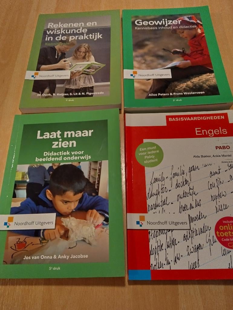 Nr. 643 Studieboeken voor de PABO opleiding, Boeken, Gelezen, Niet van toepassing, Diverse auteurs, Ophalen of Verzenden