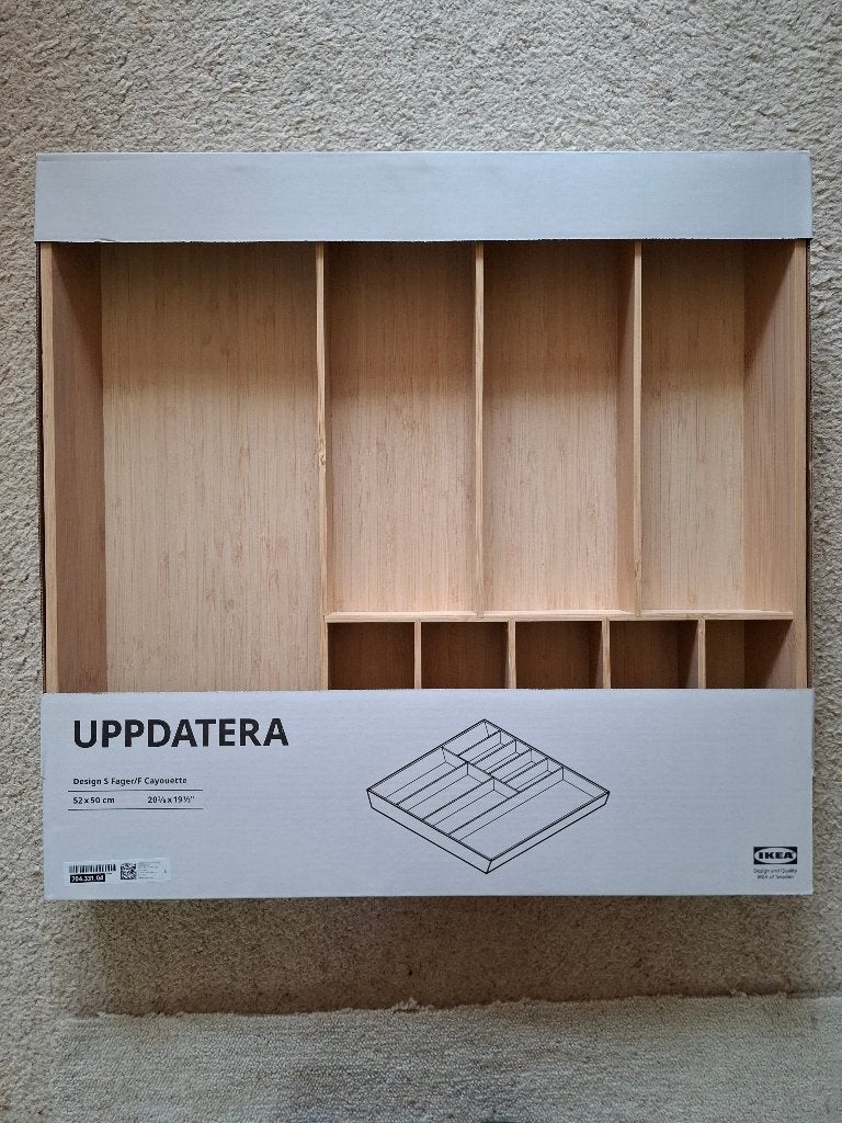 Ikea Bestekbak Uppdatera NIEUW 52 cm x 50 cm, Ophalen, Overige typen, Hout, IKEA