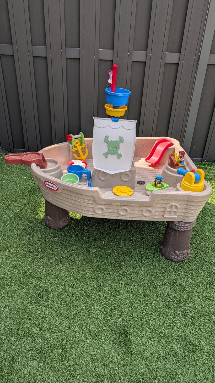 Little Tikes Piratenboot Zand- en Watertafel, Ophalen, Zo goed als nieuw