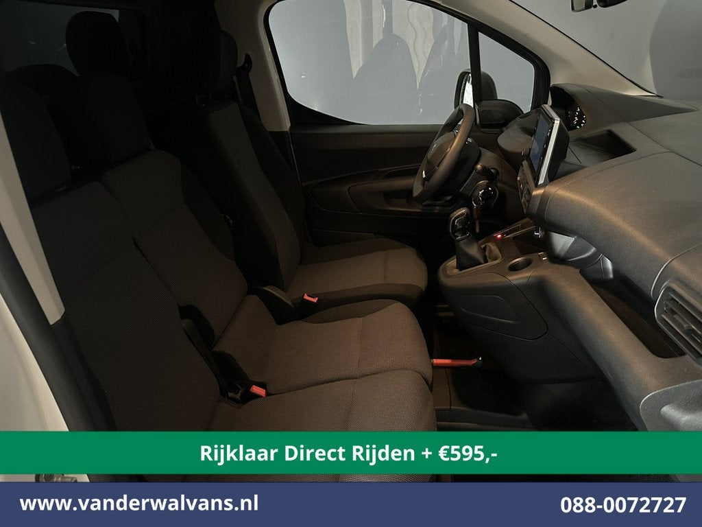 Peugeot Partner 1.6 BlueHDI L1H1 Euro6 *Rijklaar Direct Rijd, Auto's, Voorwielaandrijving, Stof, Gebruikt, 4 cilinders