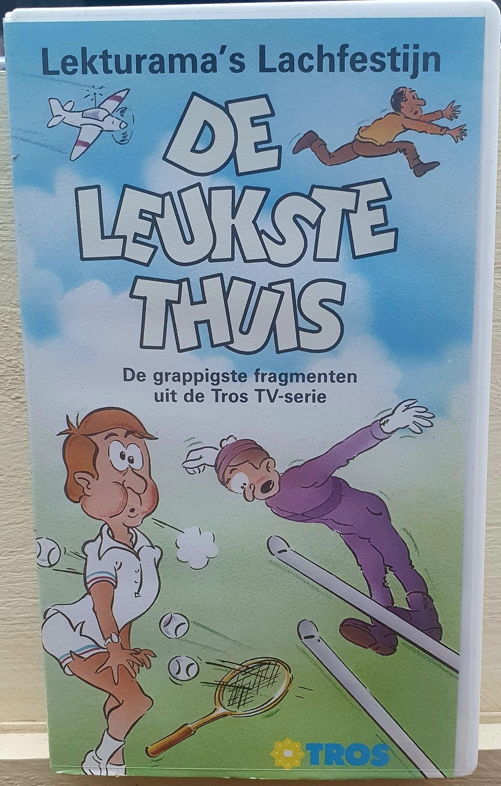 Lekturama's Lachfestijn: De Leukste Thuis (VHS), Alle leeftijden, Ophalen of Verzenden, Gebruikt, Komedie