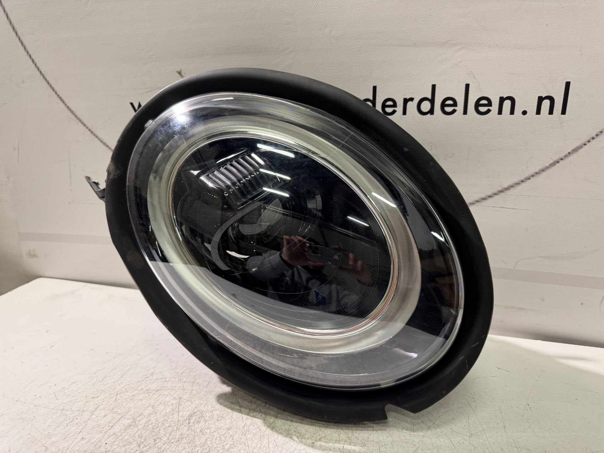 MINI F54 F55 F56 FACELIFT BLACK KOPLAMP RECHTS 5A0196205, Gebruikt, Ophalen of Verzenden, Customer.service@mini.co.uk, Mini