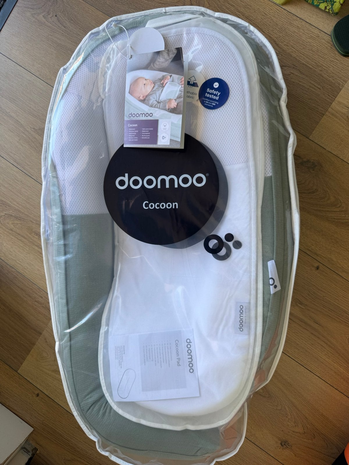 Doomoo babynestje en matrasbeschermer, Ophalen, Zo goed als nieuw, Overige typen