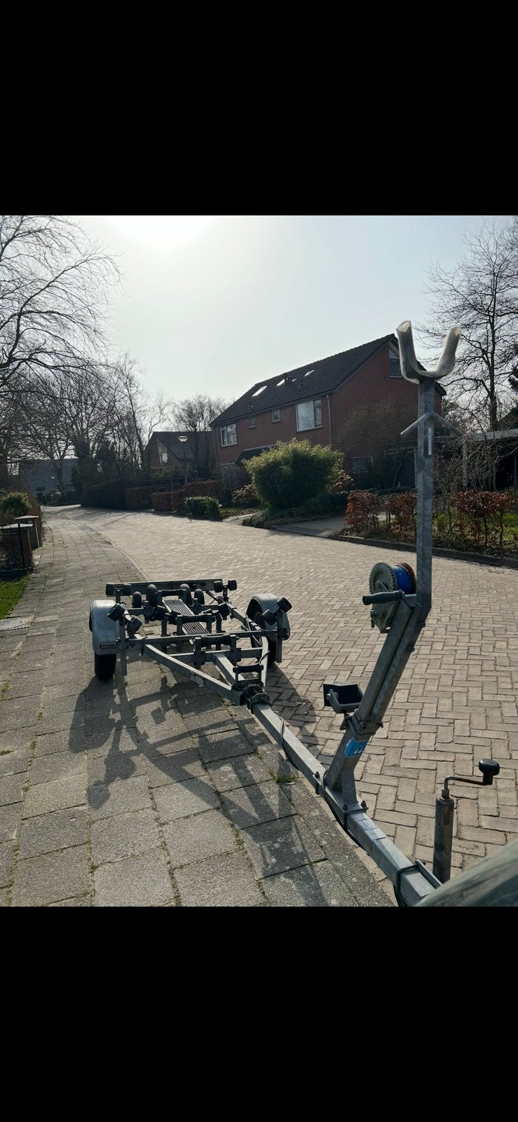 Kalf Kantel trailer, Ophalen, Zo goed als nieuw, Minder dan 15 m²
