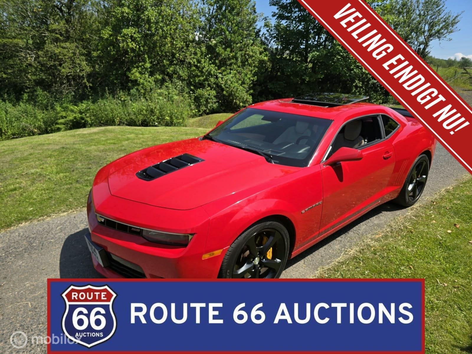 Chevrolet Camaro 2SS | 2014 | Route 66 Auctions, Auto's, Gebruikt, Camaro, Overige carrosserieën, Zwart
