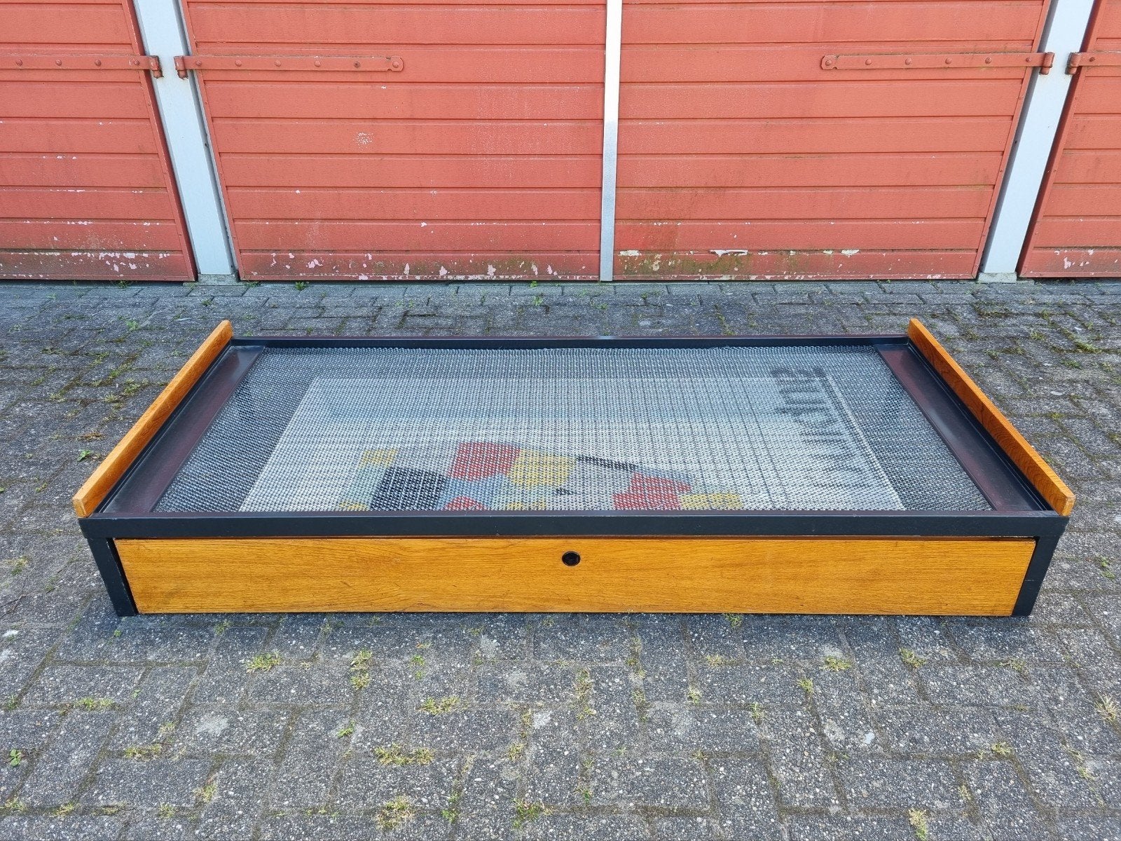 Vintage Auping daybed Friso Kramer design - model Couchette, Ophalen, Gebruikt, 90 cm, Eenpersoons