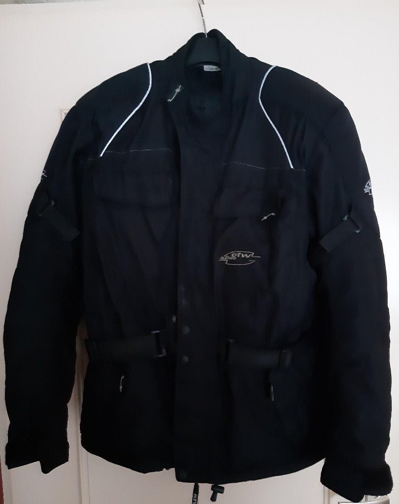 Jas; Motorjas OTW * Dames jas * Zwart * 42 * € 20, Ophalen, Tweedehands, Dames, Jas | textiel