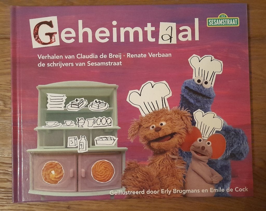 Sesamstraat - Geheimtaal, Gelezen, Non-fictie, Jongen of Meisje, Ophalen of Verzenden